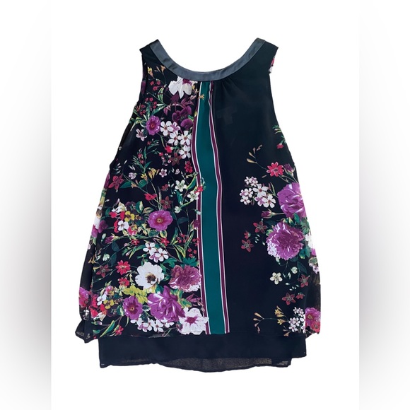 Bisou Bisou Floral Blouse - Picture 1 of 6